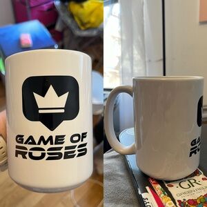 12 oz black GOR logo mug